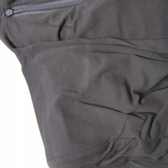 NEW ALEXANDRE VAUTHIER Womens Maxi Dress Gathered Front Plunge V-Neck Size 8 40 - Picture 5 of 8